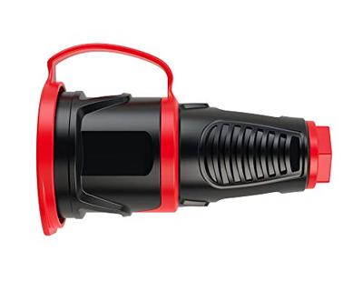 PCE 2521-sr Koppeling met randaarde Massief rubber, Thermoplast 250 V Zwart, Rood IP54