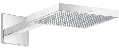 Axor Starck afdekset voor hoofddouche 24x24 cm, met douchearm, chroom