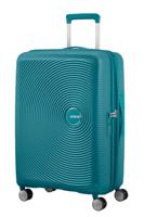 American Tourister trolley Soundbox Spinner 67 cm. Expandable donkergroen - thumbnail