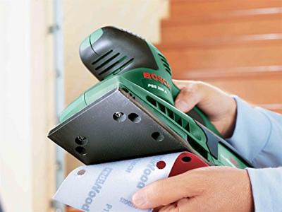 Bosch Accessories Expert for Wood 2608605304 Oscillerend schuurpapier Met klittenband, Geperforeerd Korrelgrootte (num) 80 (l x b) 185 mm x 93 mm 10 stuk(s)