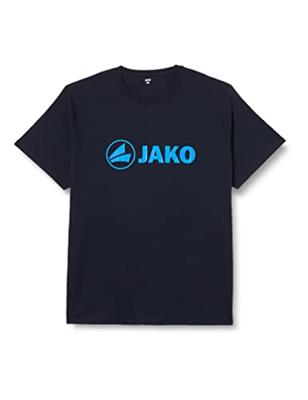 JAKO 6160 T-Shirt Promo - Marine Gemeleerd/Indigo - M