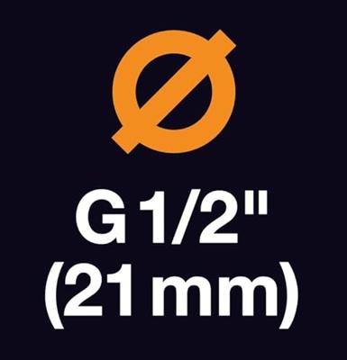 Fiskars Kraankoppeling, Mannelijke Draad G1/2&apos;&apos; (21 mm) - 1027060