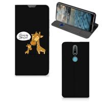 Nokia 2.4 Magnet Case Giraffe - thumbnail