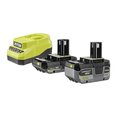 Ryobi ONE+ 18v 2,0ah & 4,0 ah lithium+ kit accu en lader
