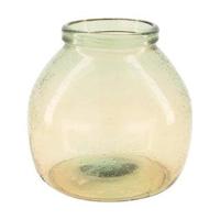 Vaas Recycled Glass 21x20 cm Beige - thumbnail