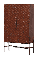 Tower Living Opbergkast 'Paola' Mangohout, 160 x 90cm - thumbnail