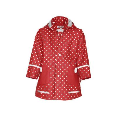 Playshoes regenjas Stippen Rood-86