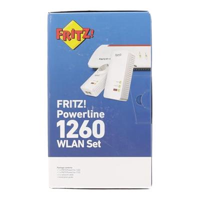 AVM FRITZ!Powerline 1260E WLAN Set Powerline Wit - thumbnail