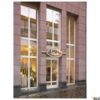 SLV GevelspotNew Myra Display Curved reclame zilvergrijs - 233134 - thumbnail