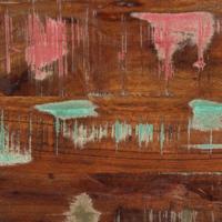 Tv-meubel 100x30x25 cm massief gerecycled hout - thumbnail