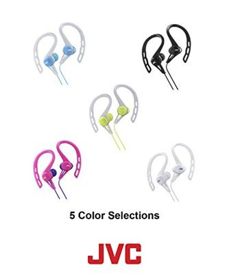 JVC Lichte draagbare on-ear hoofdtelefoon met afstandsbediening en microfoon, wit