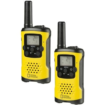 NATIONAL GEOGRAPHIC walkietalkies met groot bereik tot 6 km en handsfreefunctie