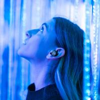 JLab Epic Lab Edition Smart Active Noise Cancelling oordopjes met hybride dubbele drivers, Bluetooth LE Audio, ruimtelijke audio, 56+ uur speeltijd, IP55 echte draadloze oordopjes, draadloos of USB-C - thumbnail