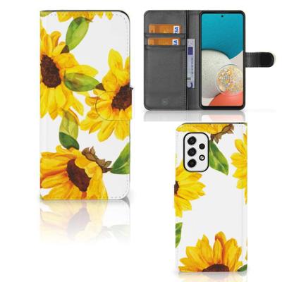 Hoesje voor Samsung Galaxy A53 Zonnebloemen Hoesje voor Samsung Galaxy A53 Zonnebloemen