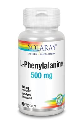 Solaray Solaray L-phenylalanine 500mg (60vc) Solaray Solaray L-phenylalanine 500mg (60vc)