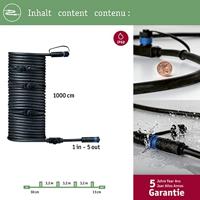 Paulmann Plug & Shine onderdeel kabel 10 meter met 5 uitgangen - thumbnail