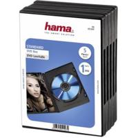 Hama dvd box zwart 5pak - thumbnail
