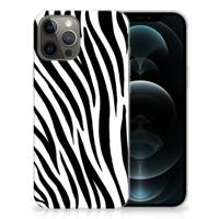 iPhone 12 Pro Max | TPU Hoesje | Zebra - thumbnail