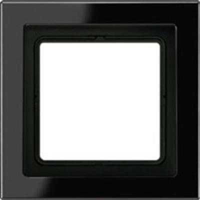 Jung LSD981SW Afdekking Frame 1-voudig Zwart 1 stuk(s)