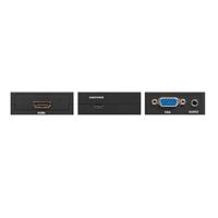 Maxtrack CS40L VGA / HDMI Adapter [1x VGA-bus, Jackplug female 3,5 mm - 1x HDMI-bus] Zwart - thumbnail