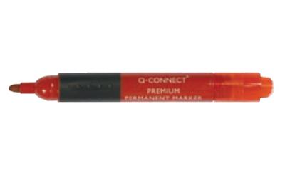 Q-CONNECT Premium permanent marker, 3 mm, ronde punt, rood