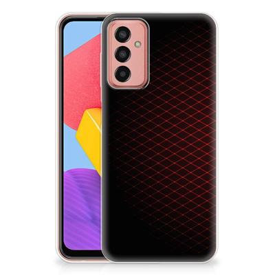 Samsung Galaxy M13 | M23 | TPU bumper | Geruit Rood