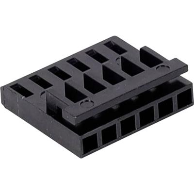 TE Connectivity 926475-6 Female behuizing (kabel) Totaal aantal polen: 6 Rastermaat: 2.54 mm Inhoud: 1 stuk(s)