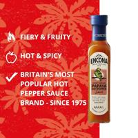 Encona - West Indian Papaya Hot Pepper Sauce - 6x 142ml - thumbnail