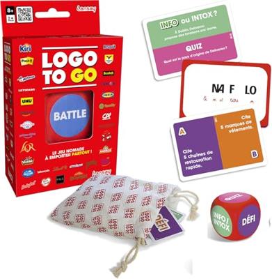 LOGO TO GO - Bordspel - LANSAY - Vanaf 8 jaar