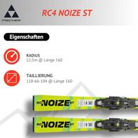 Fischer RC4 Noize ST Yellow Superflex Ski Yellow 165 - thumbnail