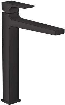 Hansgrohe Metropol ééngreeps wastafelkraan 260 met rechte greep en PushOpen afvoerplug, mat zwart Hansgrohe Metropol ééngreeps wastafelkraan 260 met rechte greep en PushOpen afvoerplug, mat zwart