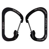 Nite ize Carabiner #4 Slidelock Zwart - thumbnail