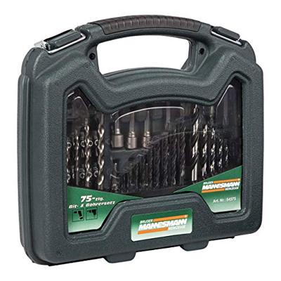 Brüder Mannesmann M54375 Boor- en bitassortiment 75-delig
