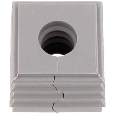 CONTA-CLIP KDS-DE 8-9 GR Afdichtingselement Thermoplastisch elastomeer Grijs 10 stuk(s)