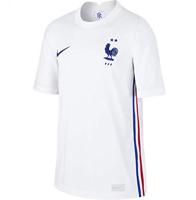 Frankrijk Shirt Uit Junior 2020-2021 - Maat 164 - Kleur: Wit | Soccerfanshop - thumbnail