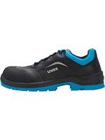 uvex 2 xenova® 9555244 Veiligheidsschoenen S3 Schoenmaat (EU): 44 Zwart, Blauw 1 paar - thumbnail