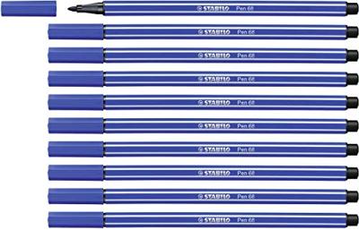 STABILO Pen 68 viltstift, marineblauw