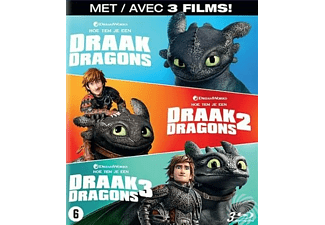 Hoe Tem Je Een Draak 1-3 (How To Train Your Dragon 1-3) - Blu-Ray (5053083182090)