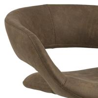 Bendt Barkruk 'Pia' (zithoogte 59-80cm), kleur Bruin - thumbnail
