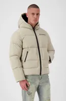 Black Bananas Block Puffer Jas Heren Sand - Maat M - Kleur: Sand | Soccerfanshop - thumbnail