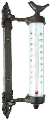 Esschert Design Wandthermometer vogel
