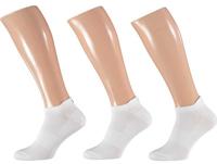 Xtreme Fitness Sneakersokken 3-pack wit-39/42 - thumbnail
