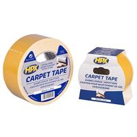 HPX dubbelzijdige tapijttape - 50 mm x 5 m - wit - thumbnail
