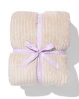 HEMA Plaid 180x200cm sherpa beige (beige) - thumbnail