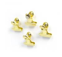 Trendform Magnet Clip Graffa MINI messing - Set van 4 stuks - thumbnail