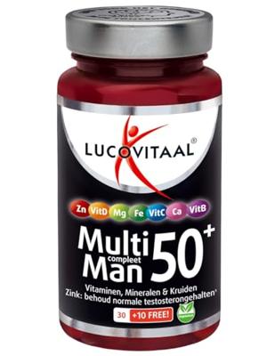 Lucovitaal Multi Man 50+ 40Tabletten Lucovitaal Multi Man 50+ 40Tabletten