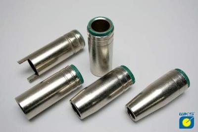 WKS gasmondstuk "plus 25" gas nozzle plus 25,conica , screwed, d=15mm