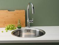 Reginox L18 390 Comfort vlakbouw spoelbak - RVS - thumbnail