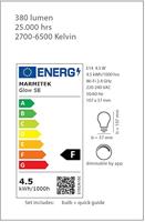 Glow SE - Slimme lamp - E14 - Bediening via app - Wit - thumbnail