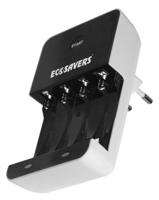 Ecosavers Batterij oplader aa/aaa - thumbnail